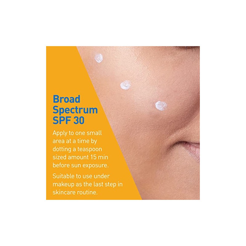 Cerave 100 Mineral Sunscreen SPF 30 Face Sunscreen with Zinc