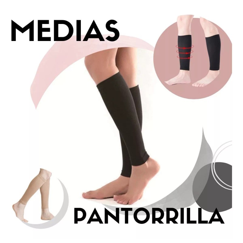 Medias Compresión Para Pantorrillas 2 Pares Alivia Dolor