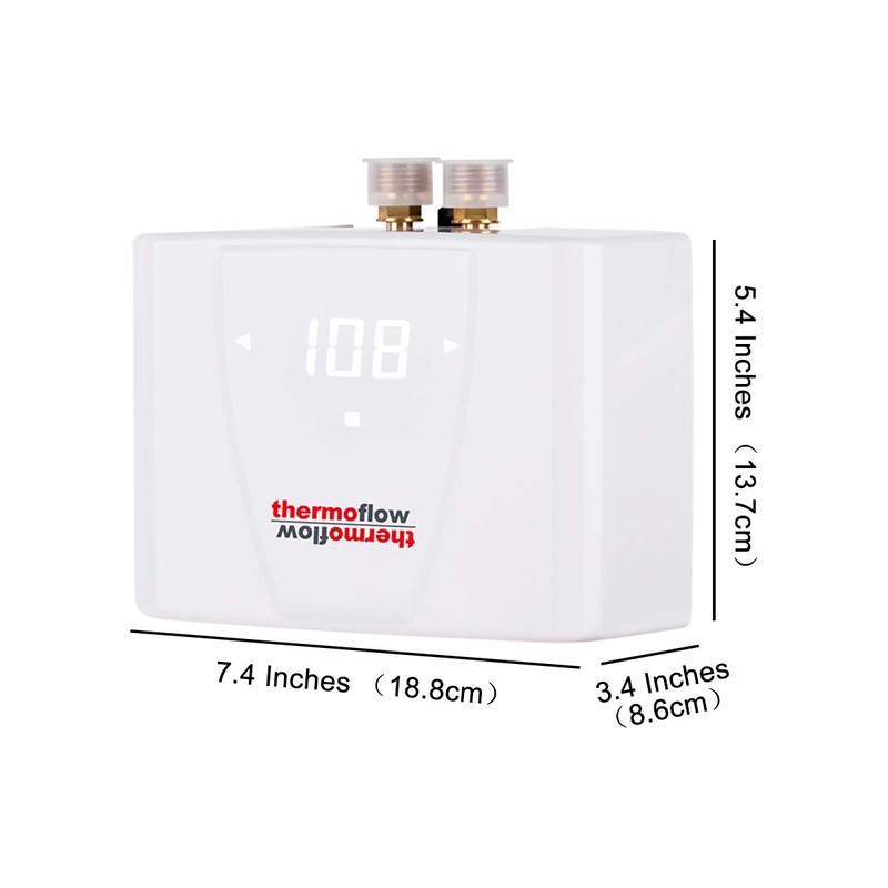 Tankless Water Heater Electric 5.5kW 220~240V, thermoflow On Demand Hot