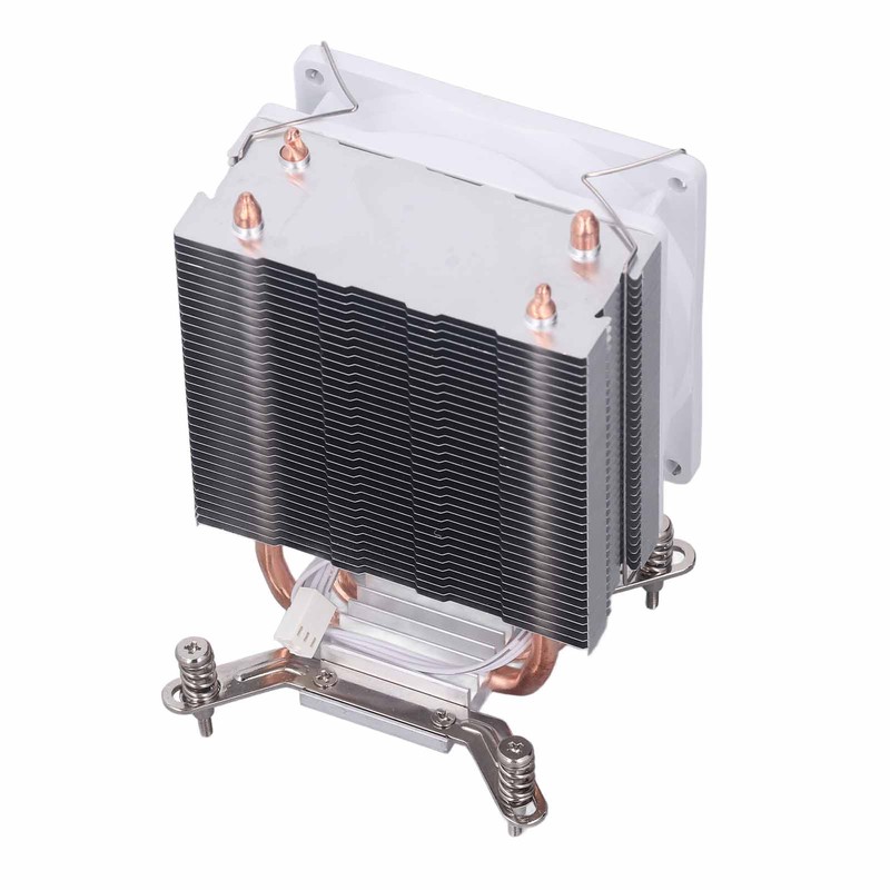 CPU Cooling Fan 3.54in 2 Heat Pipes 3pin 12VDC 2000RPM