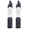 2Sets Solar PV Connectors Set IP68 Waterproof Anti UV 1000V