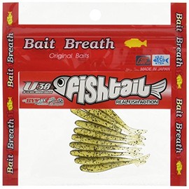 Bait Breath Worm Lure U30 Fishtail 2#120 Green Pumpkin/Seed