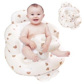YushengTai Baby Sitzhilfe, Aufblasbar Babysitz für Babys 3-36 Monate, Sitzhilfe Baby Geeignet zum Baden, Spielen und Füttern