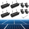 Anbte Solar Panel Mount Kit, 4 Pieces 120 mm Short