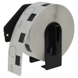 Compatible DK-11218 24mm Round White Thermal Standard Address Labels Compatible with Brother QL-500 550 570 700 710W 720NW 800 810W 820NWB 1050 1100 1110NWB Printers