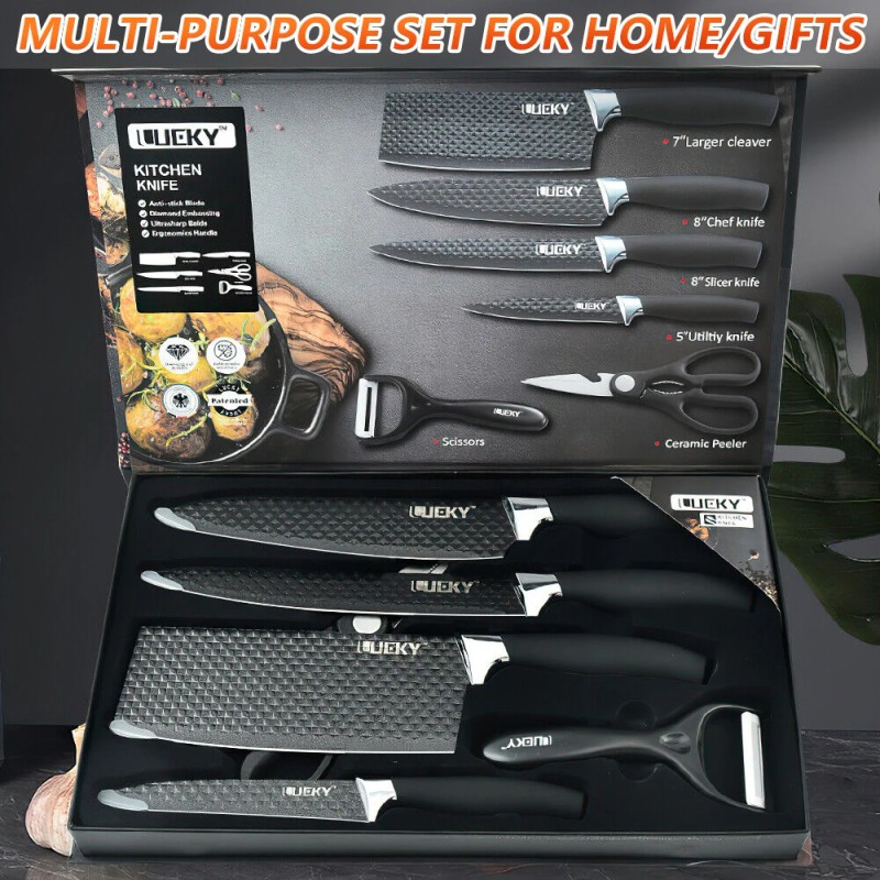 High Carbon Stainless Steel Home Professional Kitchen Head Chef Knives