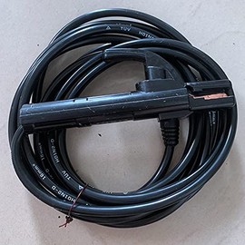 Byttlerom 5M Welding Accessories for Welding Electrode Holder 200Amp Manual Arc Welding 10-25mm Connector and Lead Cable