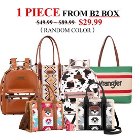 Wrangler Western Collection Mystery Bags:_【2 Pieces】B1+B2-Box-Wrangler