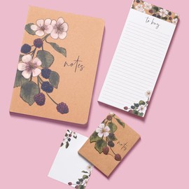 Kelly Green Orchard Blackberries Kraft Journal (46999)