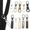 EAVUYIS Zip Zipper, Pack of 10 Replacement Parts Zip Zipper,