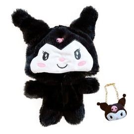 niannyyhouse 20cm Doll Clothes Bodysuits + Packets for Plush Doll Clothes Black Devil Clothes Cotton Doll Clothes Dress Up Doll Baby Clothes (black)