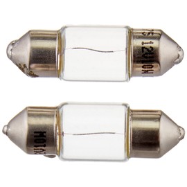 HELLA DE3175TB Standard-10W Standard Miniature 3175 Bulbs, 12V, 10W, 2 Pack