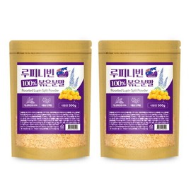 Lupine bean roasted soybean powder 100% vegetable protein lupine powder 300g 2pcs / 루피니빈 콩 볶은분말 100% 식물성 단백질 루핀분말 300g 2개