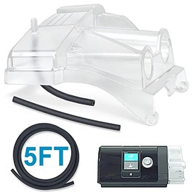 Tubing Adapter for AirSense 10, IBEET Tubing Adapter Supplies Fits for AirSense 10 Water Chamber and for AirCurve 10 Water Chamber, Silicone Tubing Compatible with SC1200 Machine (No Gasket)