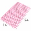 Non-Slip Shower Mat for Bathtubs and Bathrooms – 43 x