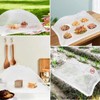 2 PCS Extra Large Food Covers Nets for Outside（40"X24"）umbrella Mesh
