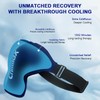 Chilmax Shoulder Ice Pack Wrap Rotator Cuff and Arm,Reusable Gel