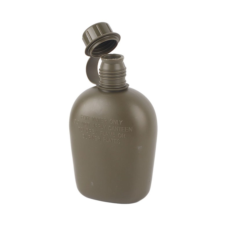 Outdoor Camouflage Bag Army Green Kettle Water Bottle with Aluminum