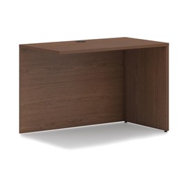 HON MOD L Shaped Desk Return Shell, Executive Corner Computer Desk for Home Office, Gaming, Durable Workstation, Walnut