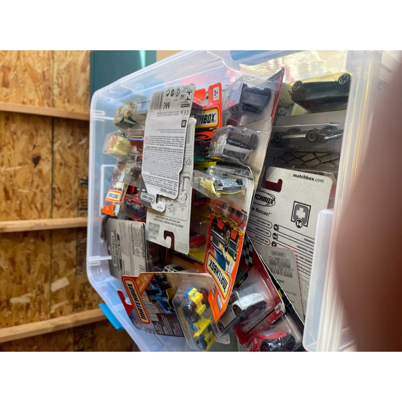 Mattel Random lot of 50 Carded Hot Wheels And Matchbox