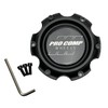 PRO COMP Satin Black Wheel Center Cap with Screws 504642502
