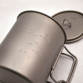 TOAKS POT-750 12708 Titanium Pot, Outdoor Camping, 25.4 fl oz (750 ml), Genuine Japanese Product