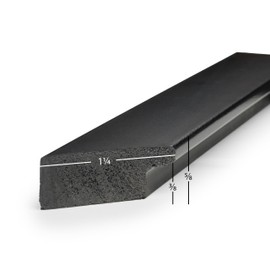 Frame USA 16x20 Picture Frame, Black, Simply Poly Series, Wall Hanging Frame with High Clarity Plexiglass