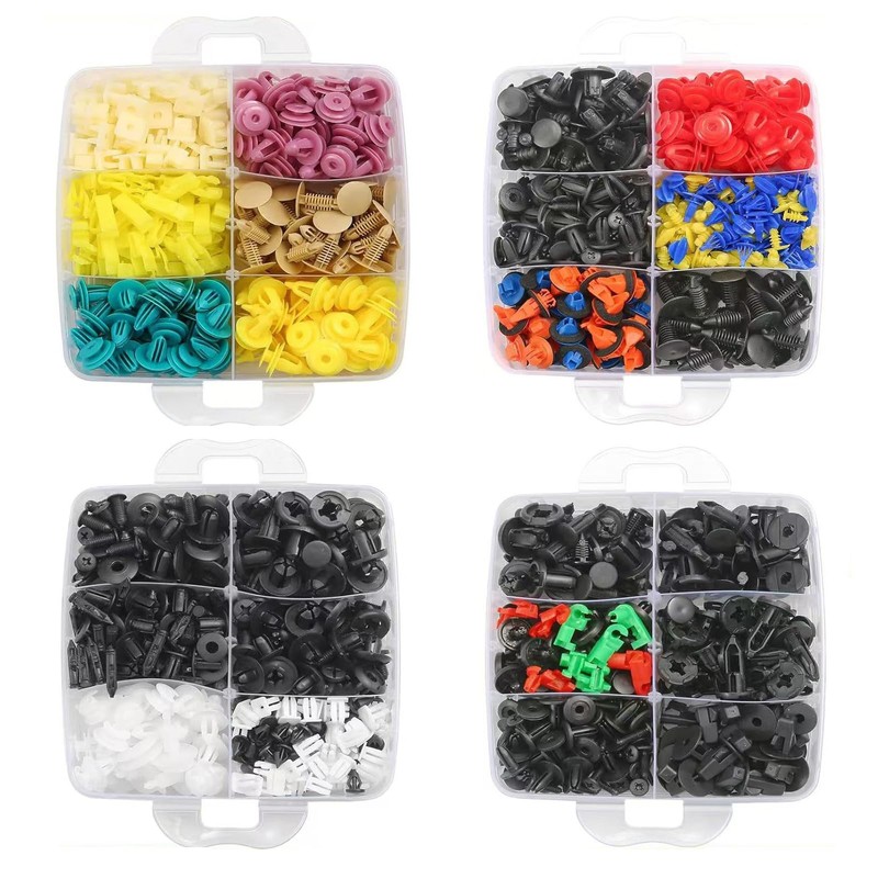 1240Pcs Car Retainer Clips & Fasteners Kit – 32 Universal