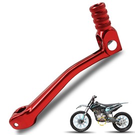 Pleoos Motorcycle Folding Gear Shifter Shift Lever Pedal CNC Compatible with Honda XR50 CRF50 XR CRF 70cc 50cc 90cc 110cc 125cc Dirt Pit Bike(Red)