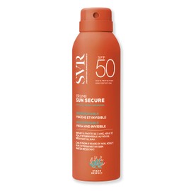 SVR - Sun Secure Brume SPF50+ - Light and Invisible Sun Mist - Very High UVA, UVB, Infrared and Visible Light Protection - Sensitive Skin - Niacinamide, Vitamin E - 200 ml
