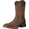 Ariat Mens Hybrid Rancher Western Boot Distressed Brown 9
