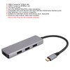 4in1 Hub TypeC to High Definition Multimedia Interface USB2.0 USB3.0