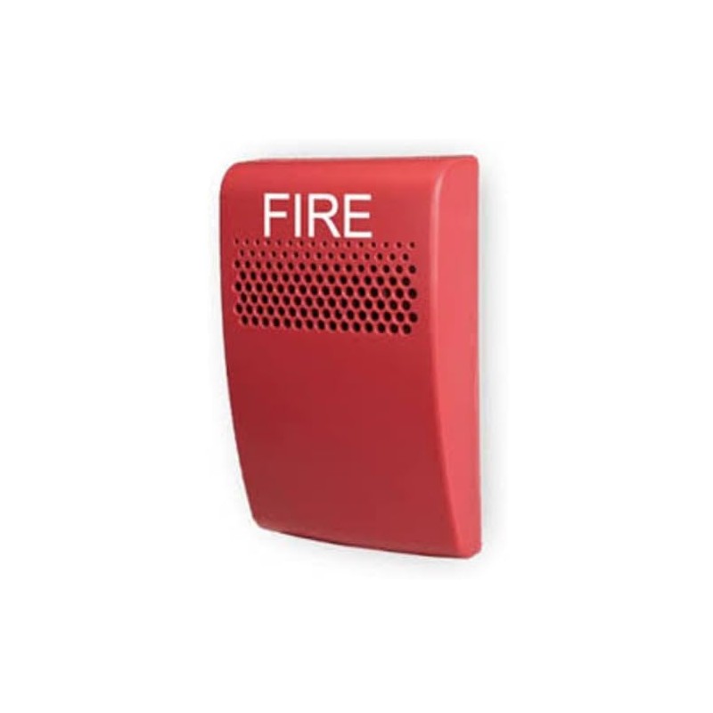 Edwards G1ARF - Compact Wall Horn, Red, FIRE Marking