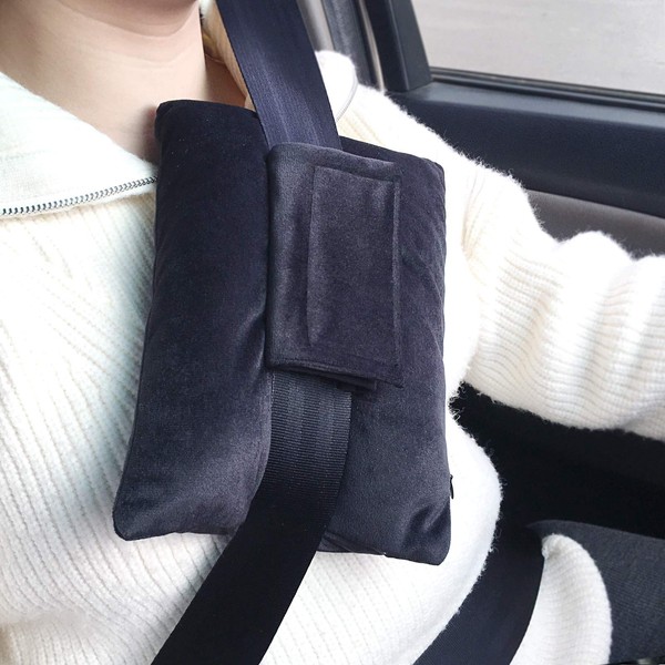 Mastectomy Seat Belt Pillows for Pacemaker Recovery, Post Surgery Port Cushions Heart Surgery Pads Bypass Breast Cancer Protectors Gift Accessories Women Men
