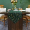 Dremisland Christmas Table Runner Burlap & Cotton Tree Snowflake Hot