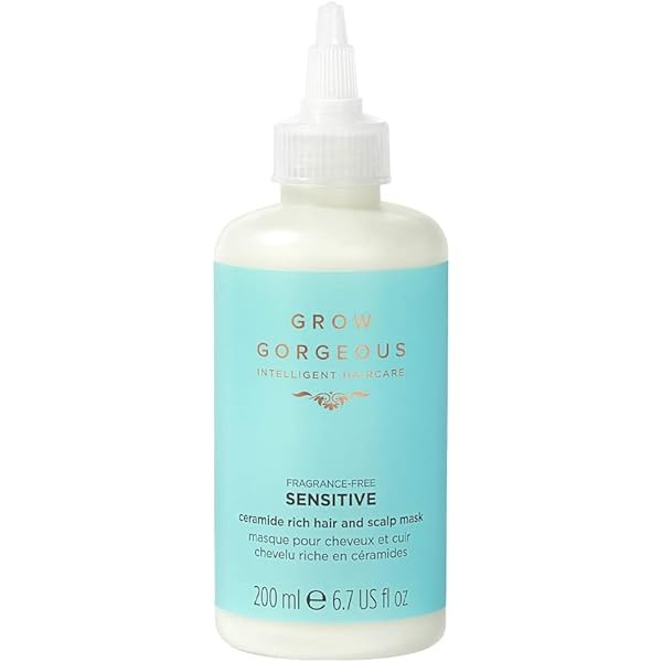 Grow Gorgeous Sensitive Ceramide Rich Hair and Scalp Mask 200ml
