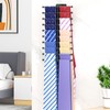 Tie Rack Wall Mounted, Tie Organizer for Men, Tie Rack