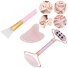 Face Roller Massager Gua Sha Board Mask Brush Set Beauty