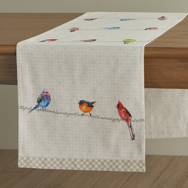 Maison d' Hermine Table Runner 100% Cotton 37cm x 230cm