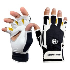 MONKEY GRIP Sun Cover Golf Glove Light Hand Premium Synthetic, UV-Cut,Non silp Power Grip,No Twist (Small)