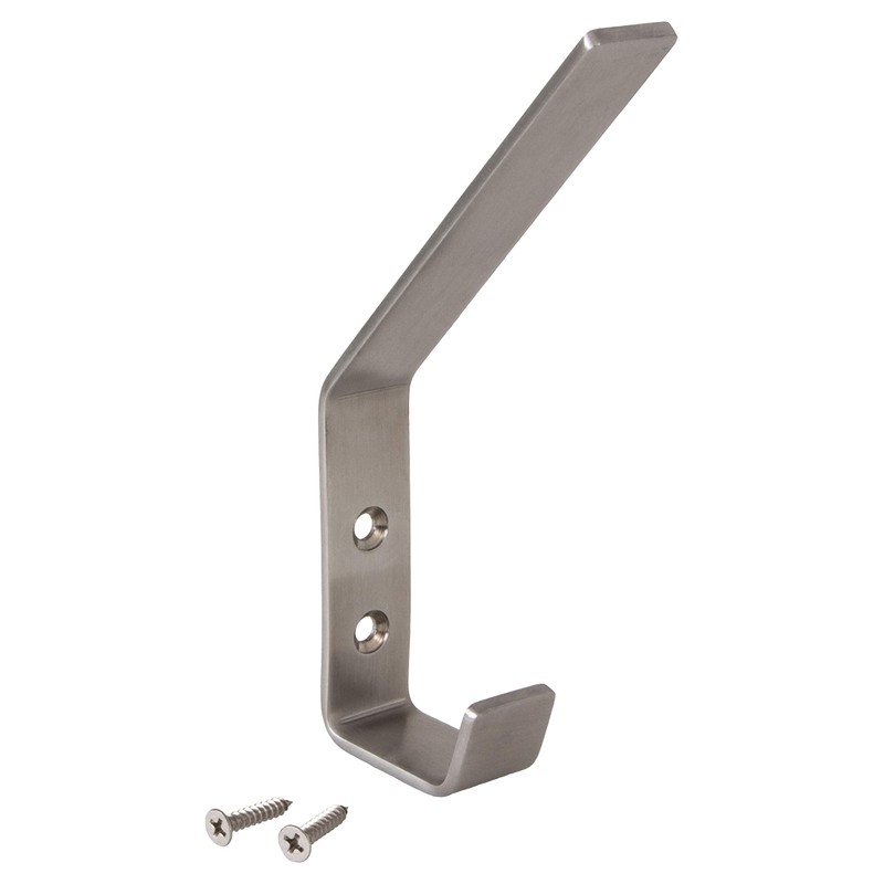 Sandra modern coat hook stainless steel coat hook, matt brushed