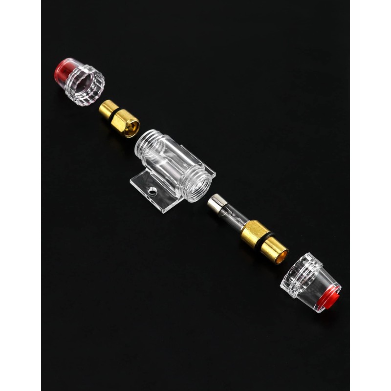 QWORK® 2 Pcs AGU In-line Fuse Holder 60A 12V-48V DC