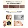 inewme Mini UV Camera Mirror, Portable Compact Mirror for Sunscreen