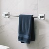 Stainless Steel Telescopic Towel Bar, Adjustable Bathroom Towel Rack for
