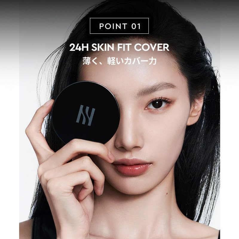 HERA Black Cushion Foundation, 0.5 oz (15 g), HERA, Korean