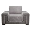 Vianney Juego De 3 Cubresillones Gris Neutral Vianney Doble Vista