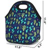FlowFly Neoprene Lunch Tote Insulated Thermal Reusable Lunch Bag Box