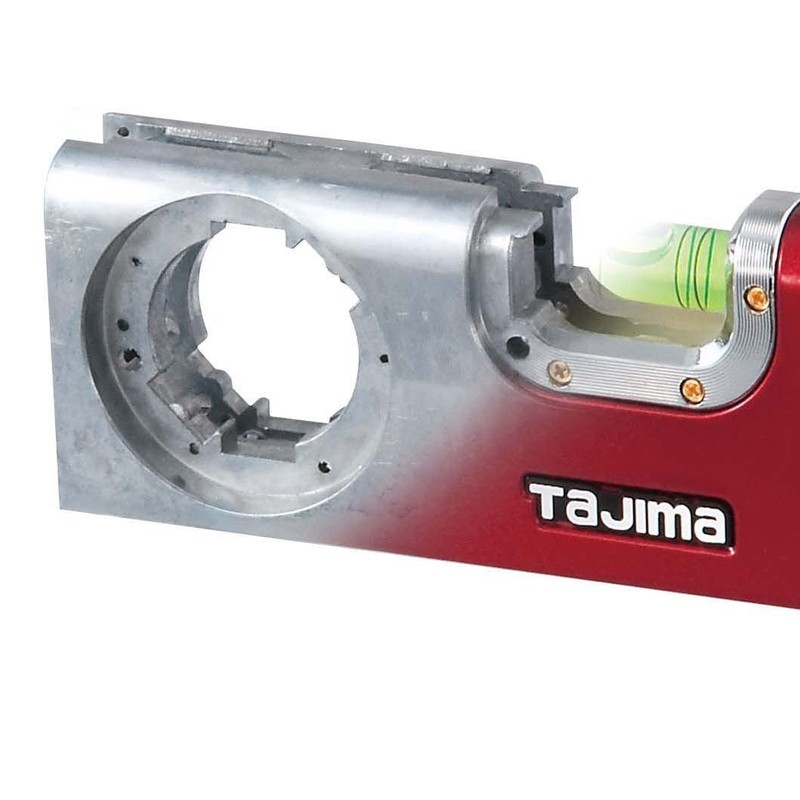 Tajima ML-120 Mobile Level, 4.7 inches (120 mm), Red