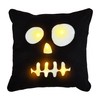 Mud Pie Throw Pillow, 16" x 16", Skeleton
