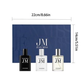 Men's Passion Eau De Perfume, 3 Counts/set Long Lasting Fragrance Essential Oil, Men's Cologne Fragrance Spray, Summer Gift, Makeup Products